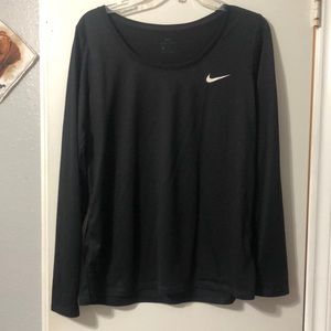 Black Nike dri-fit long sleeve